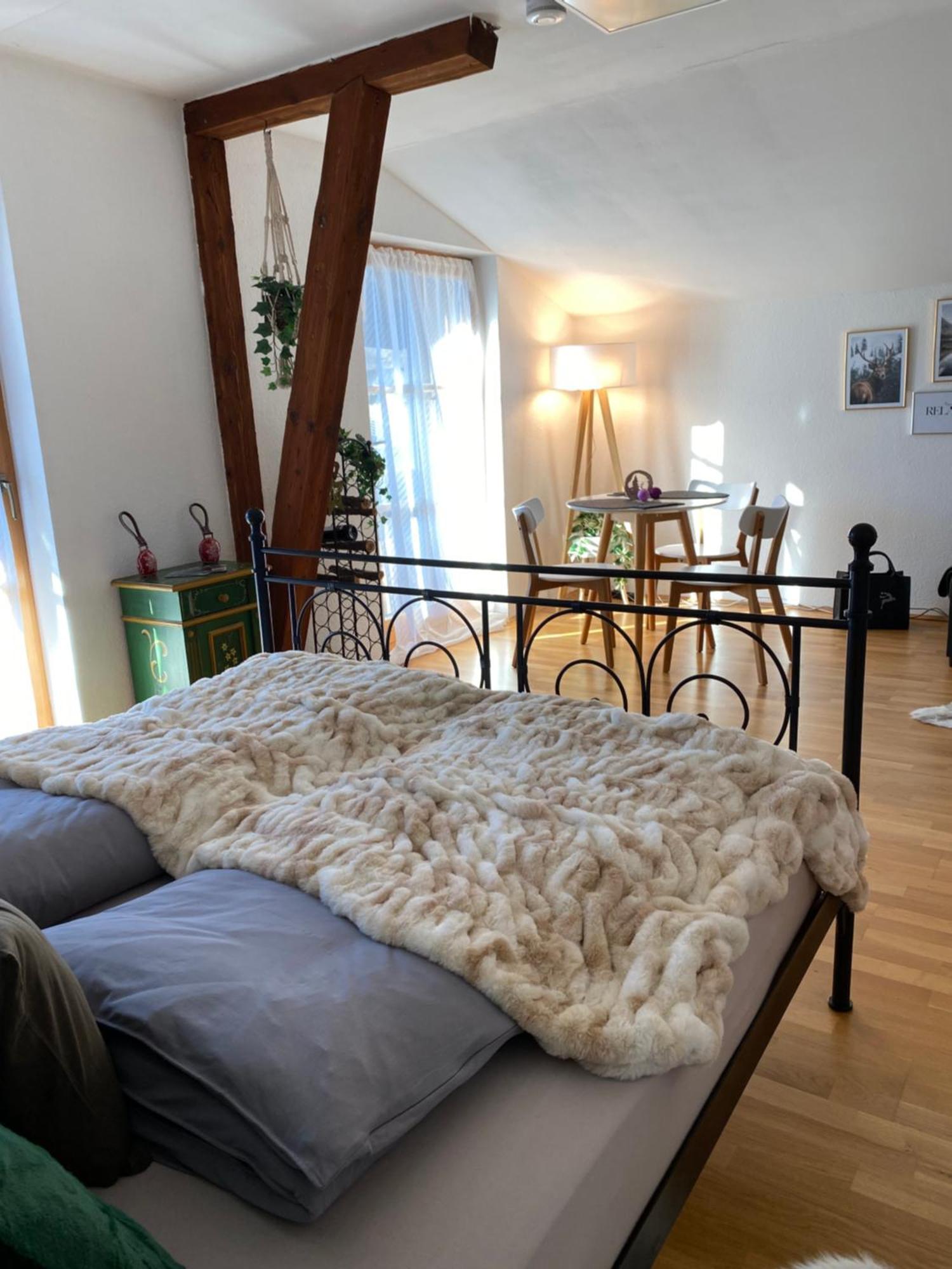 Neues Ruhiges Apartment, Bergblick, Stellplatz 비쇼프스비에젠 외부 사진